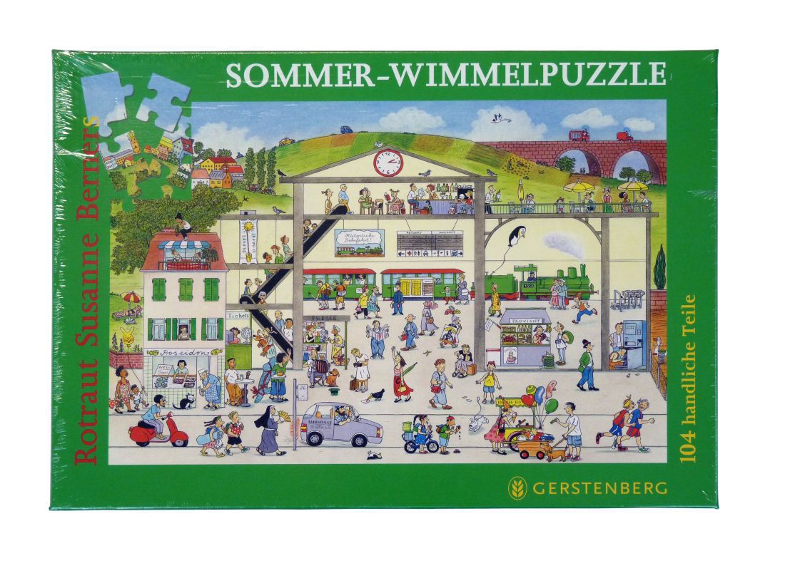 Wimmelpuzzle Sommer