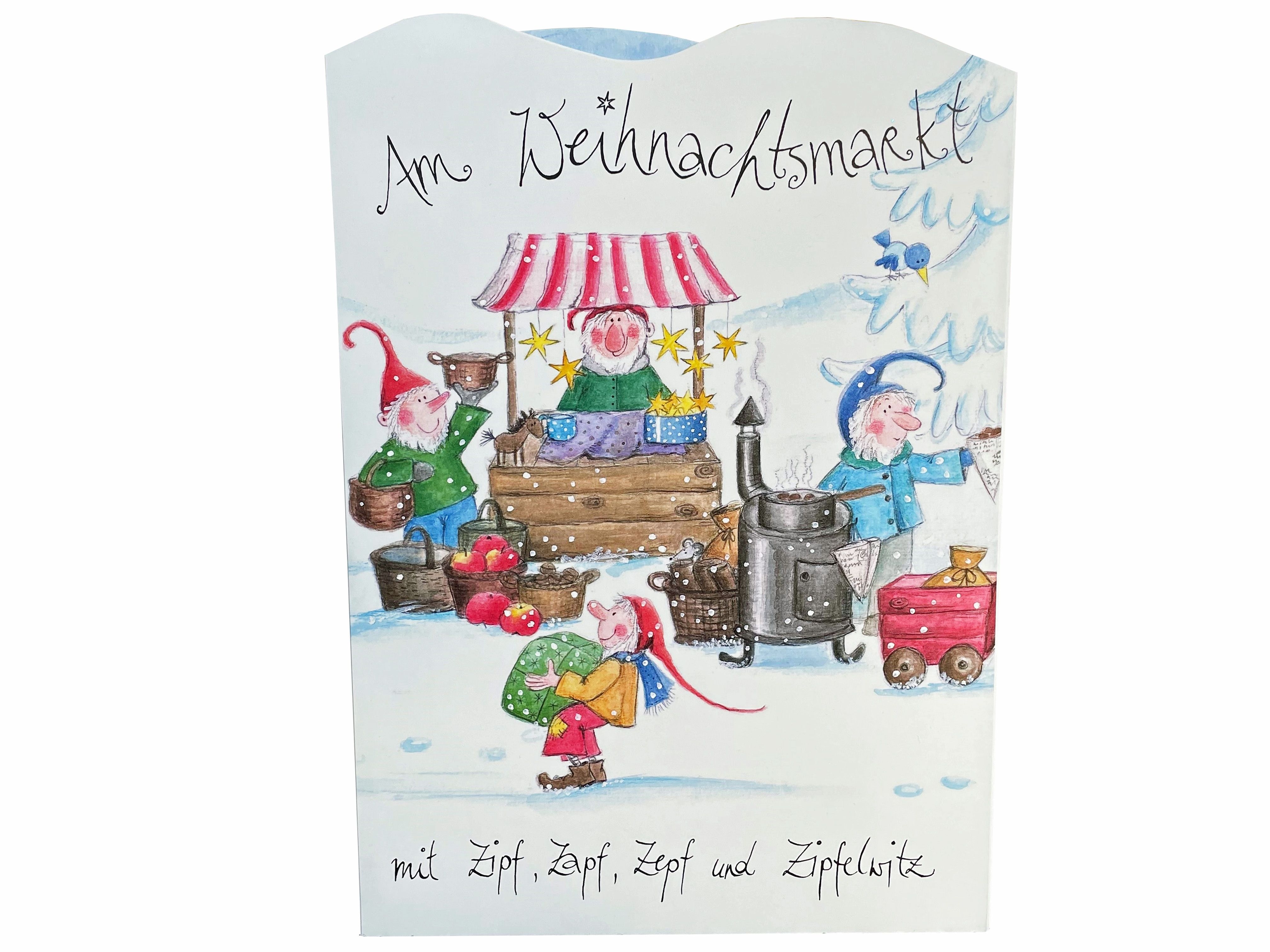 Adventskalender - Am Weihnachtsmarkt mit Zipf...