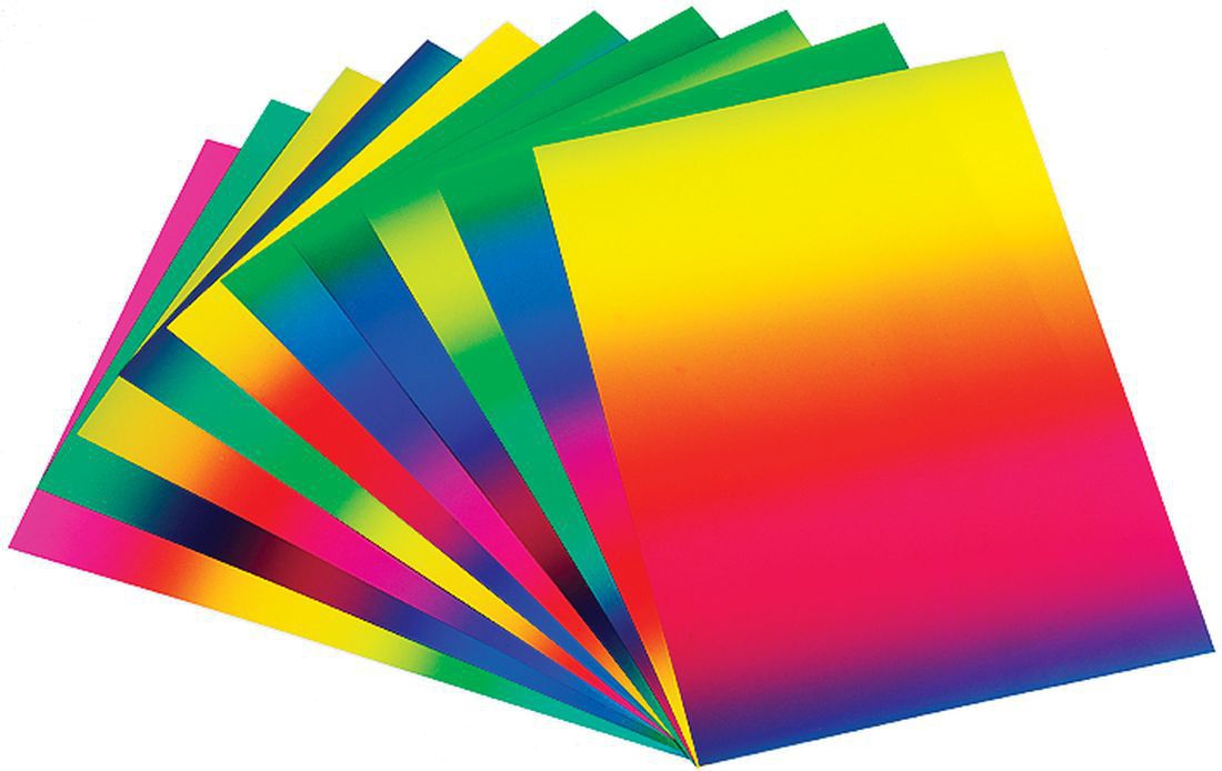 Regenbogenpapier klein