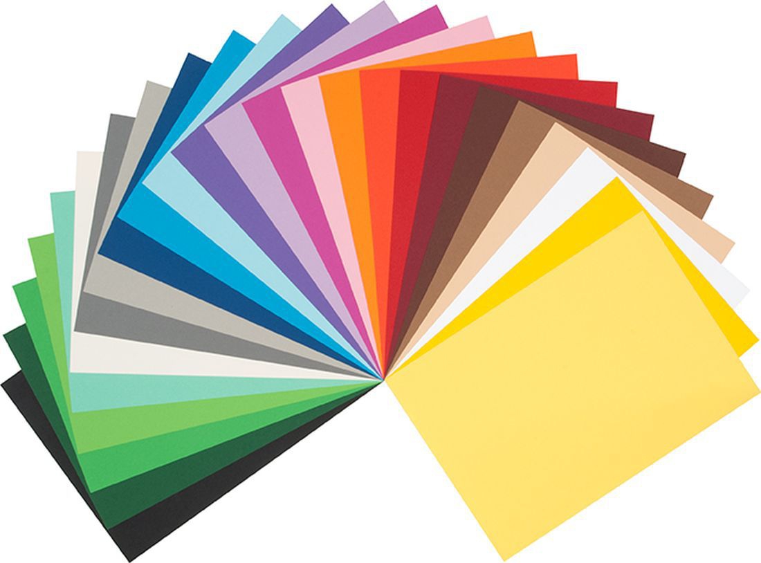 Tonzeichenpapier 25 Farben