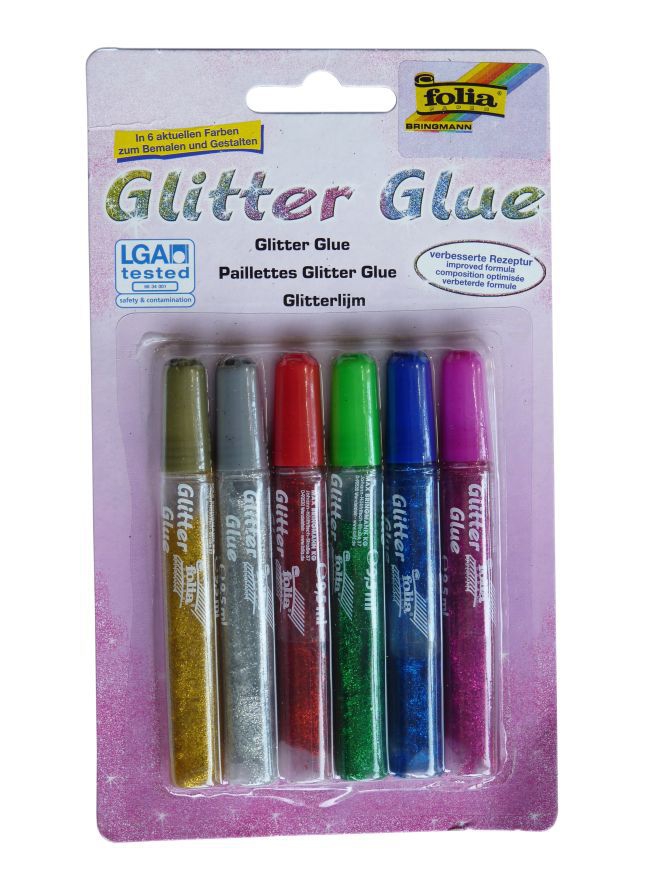 Glitter Glue Glimmerfarben Blancol