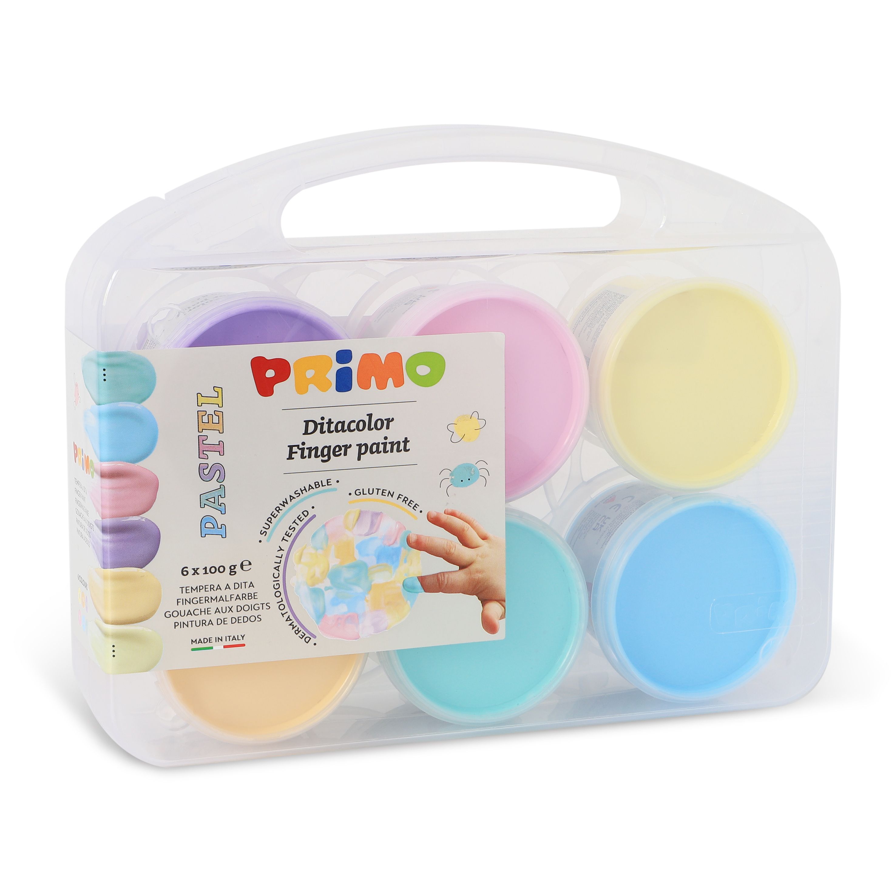 Fingerfarben Set Primo Pastell