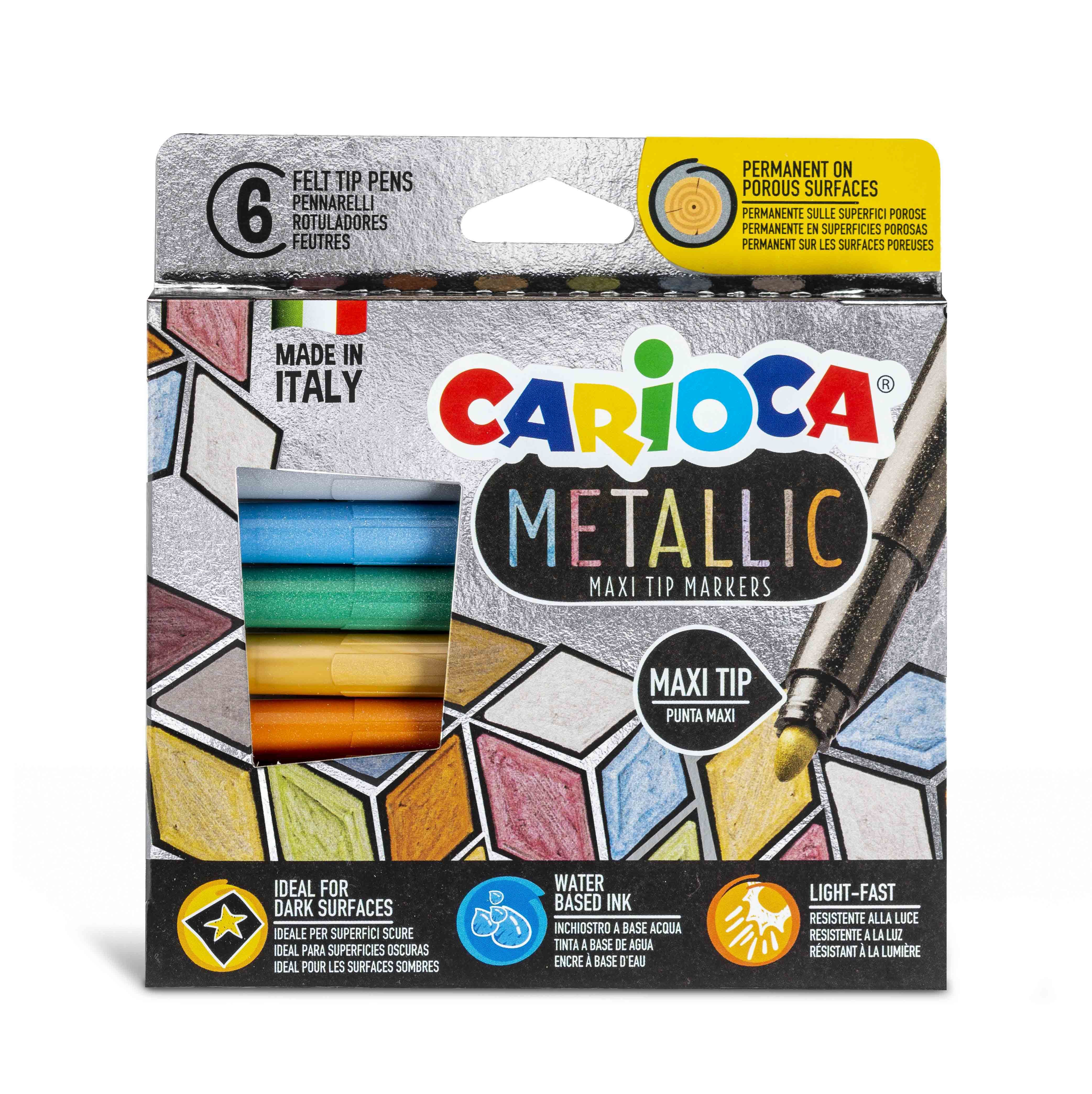 Fasermaler metallic carioca