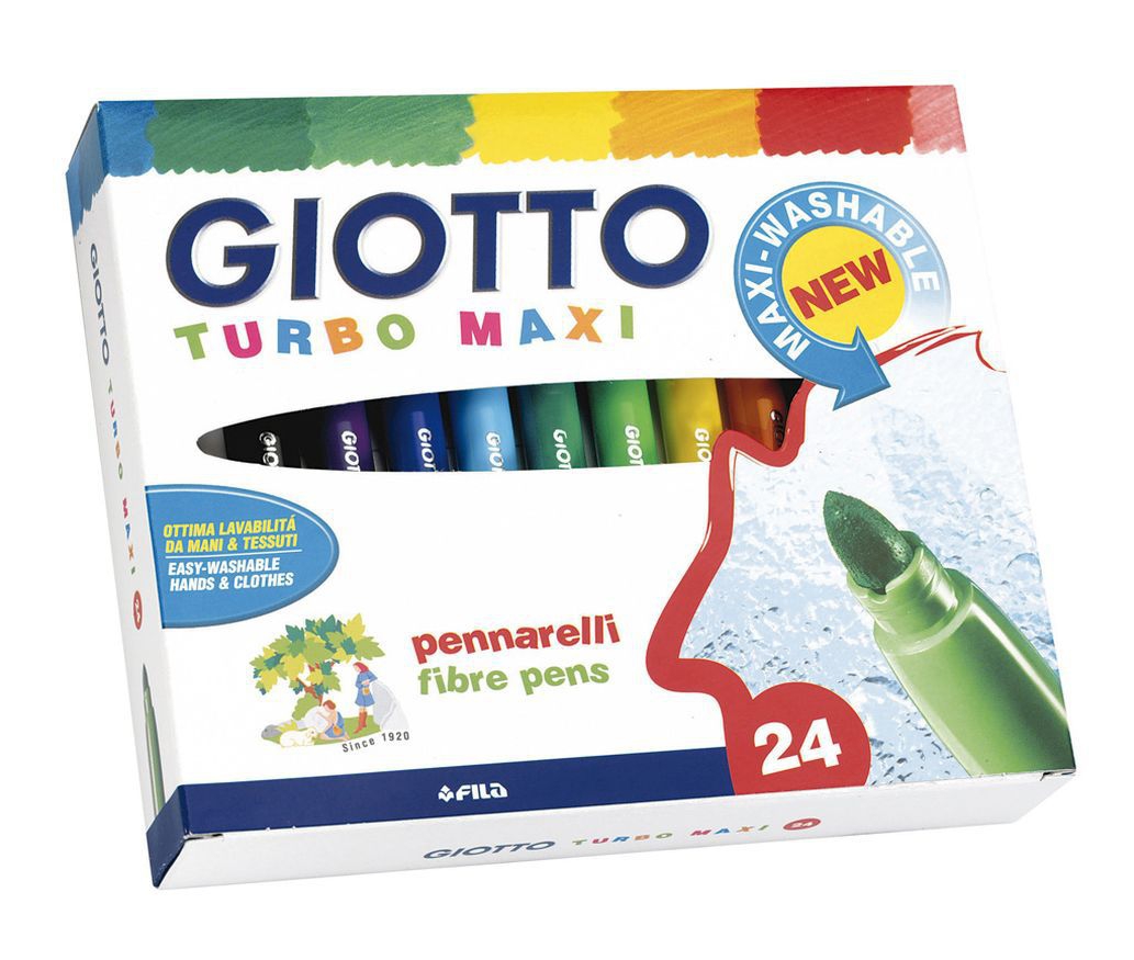 Filzstifte Giotto Turbo Maxi 24 Stück