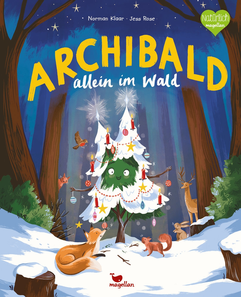 Archibald allein im Wald